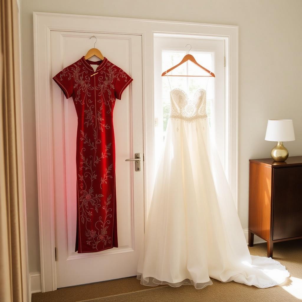 Two dresses, one day: a styling diary